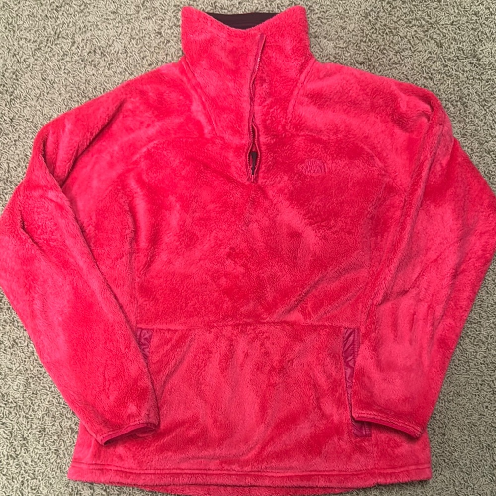 The North Face Vibrant Pink Fleece Jacket